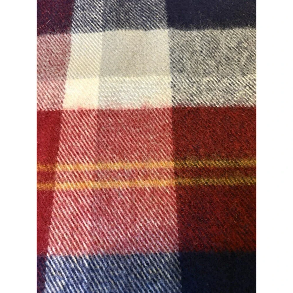 Vtg Faribo Acrylic Throw Blanket 52x44